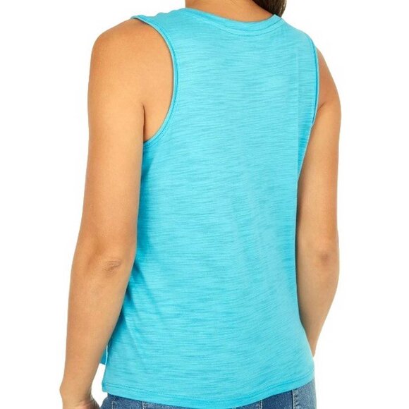 Dept 222 Luxey Solid Sleeveless Luxey Tank Top MEDIUM (2323) - Picture 3 of 8